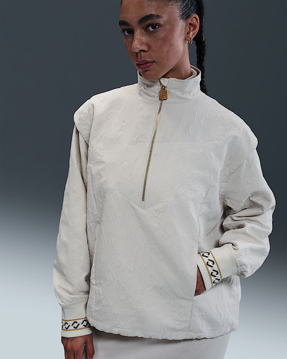 Naomi Osaka Oversized Jacket - Light Bone/Phantom