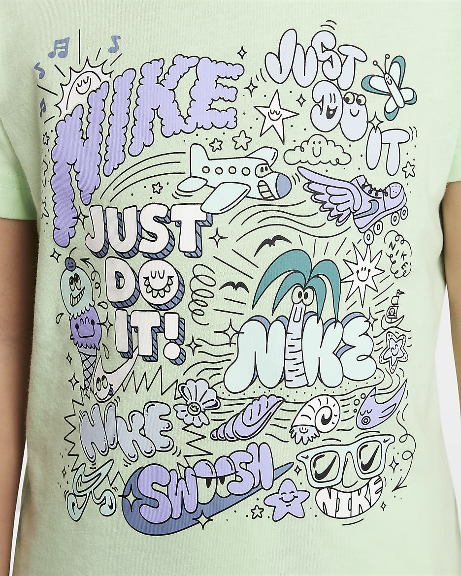 Nike Toddler Doodlevision T-Shirt - Vapor Green