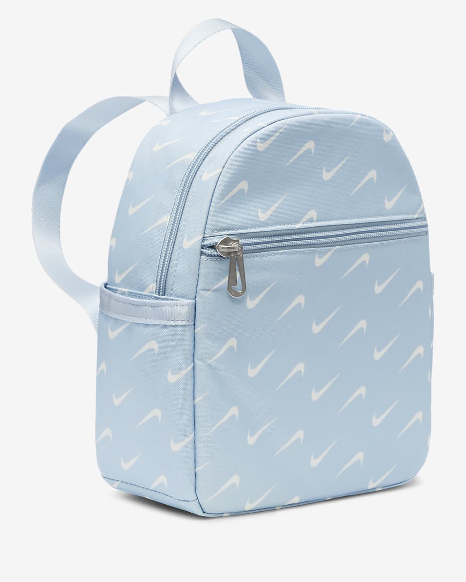 Nike Sportswear Futura 365 Women's Mini Backpack (6L) - Light Armory Blue/Light Armory Blue/Sail