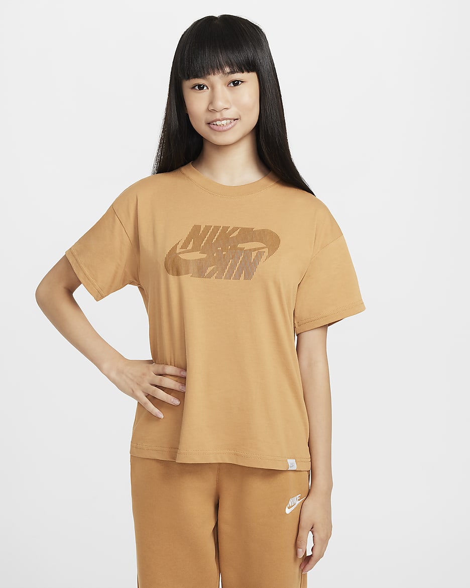 ナイキ スポーツウェア ジュニア (ガールズ) Tシャツ - フラックス