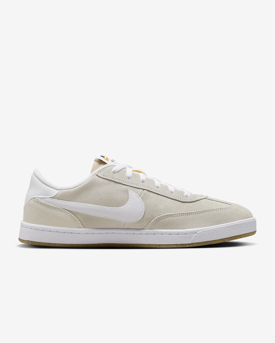 Nike SB FC Classic Skate Shoes - Summit White/White/Vivid Orange/Summit White