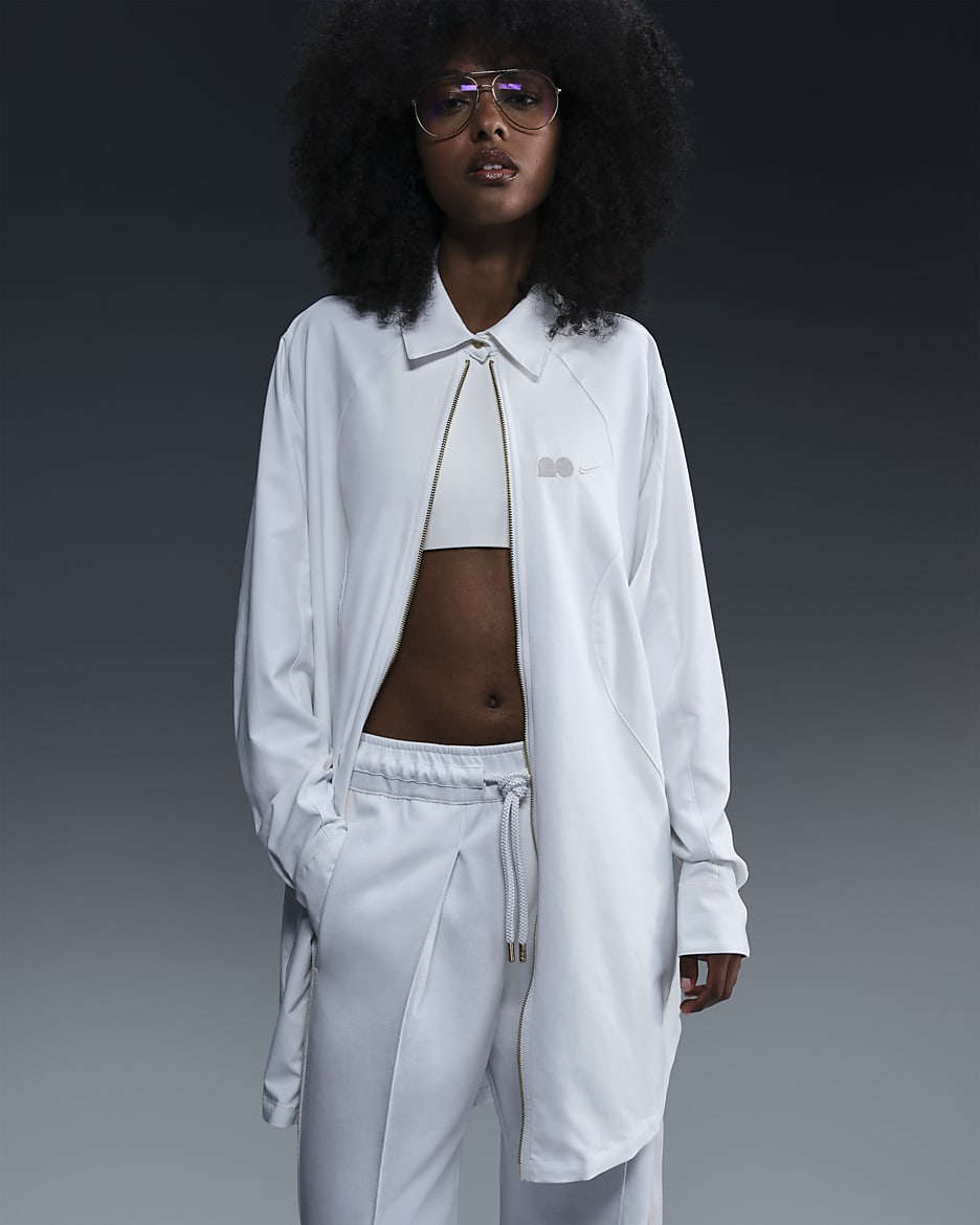 Naomi Osaka Dress - Summit White/Light Orewood Brown