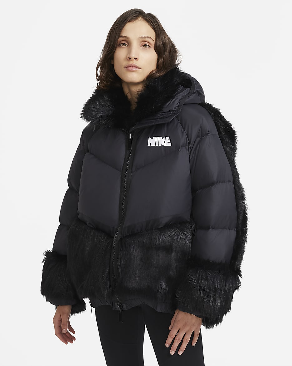 ナイキ x sacai ウィメンズパーカー - ブラック