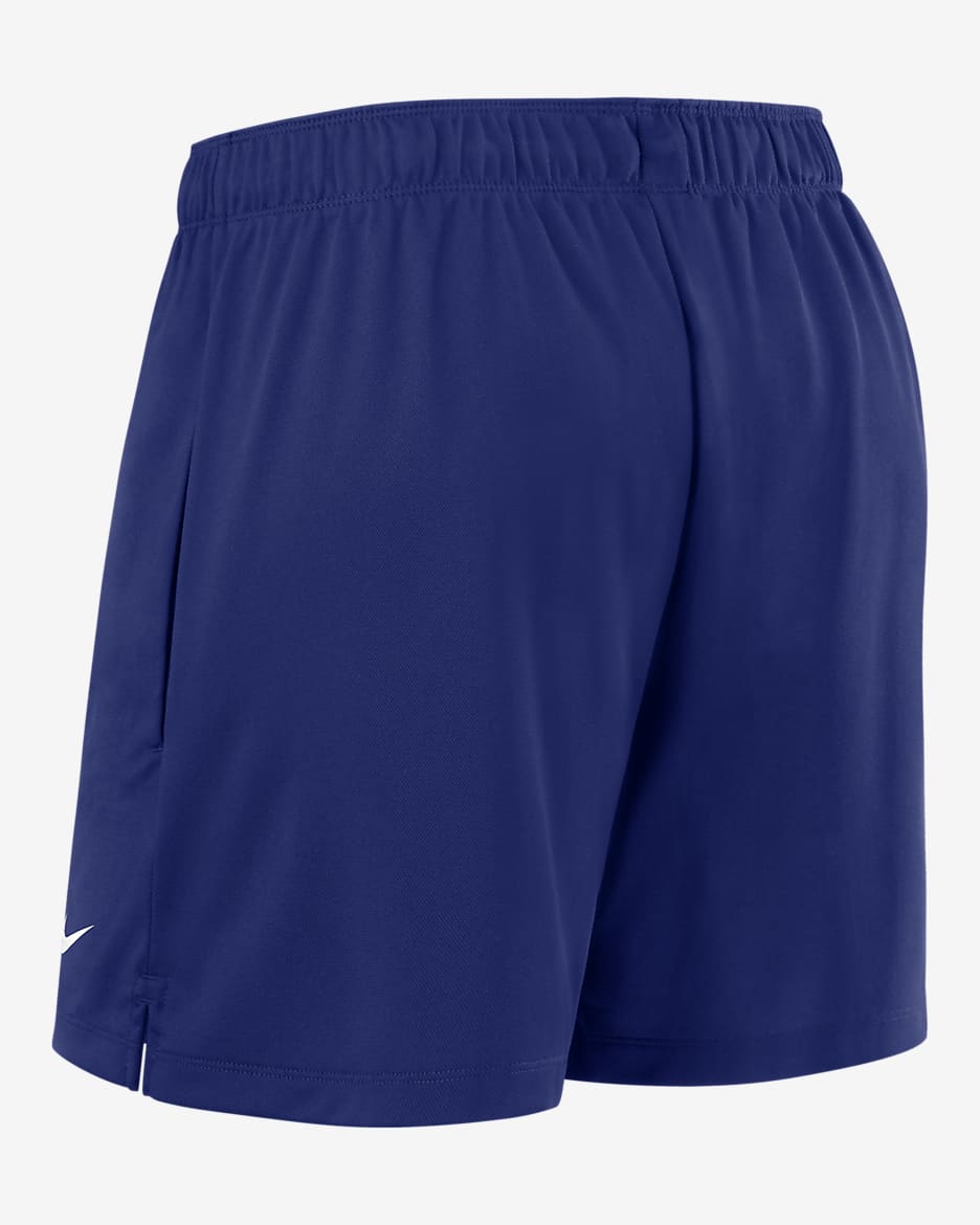 Los Angeles Dodgers Authentic Collection Practice Women's Nike Dri-FIT MLB Shorts - Royal