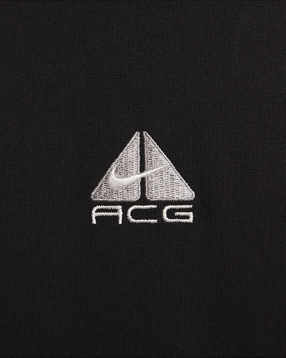 Långärmad t-shirt Nike ACG "Lungs" för män - Svart/Summit White