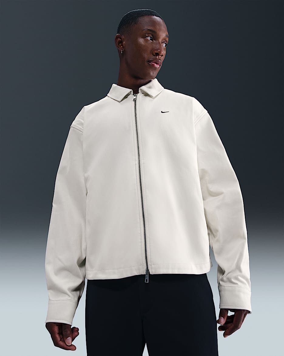 Nike Life Men's Field Jacket - Soft Pearl/Blue Void