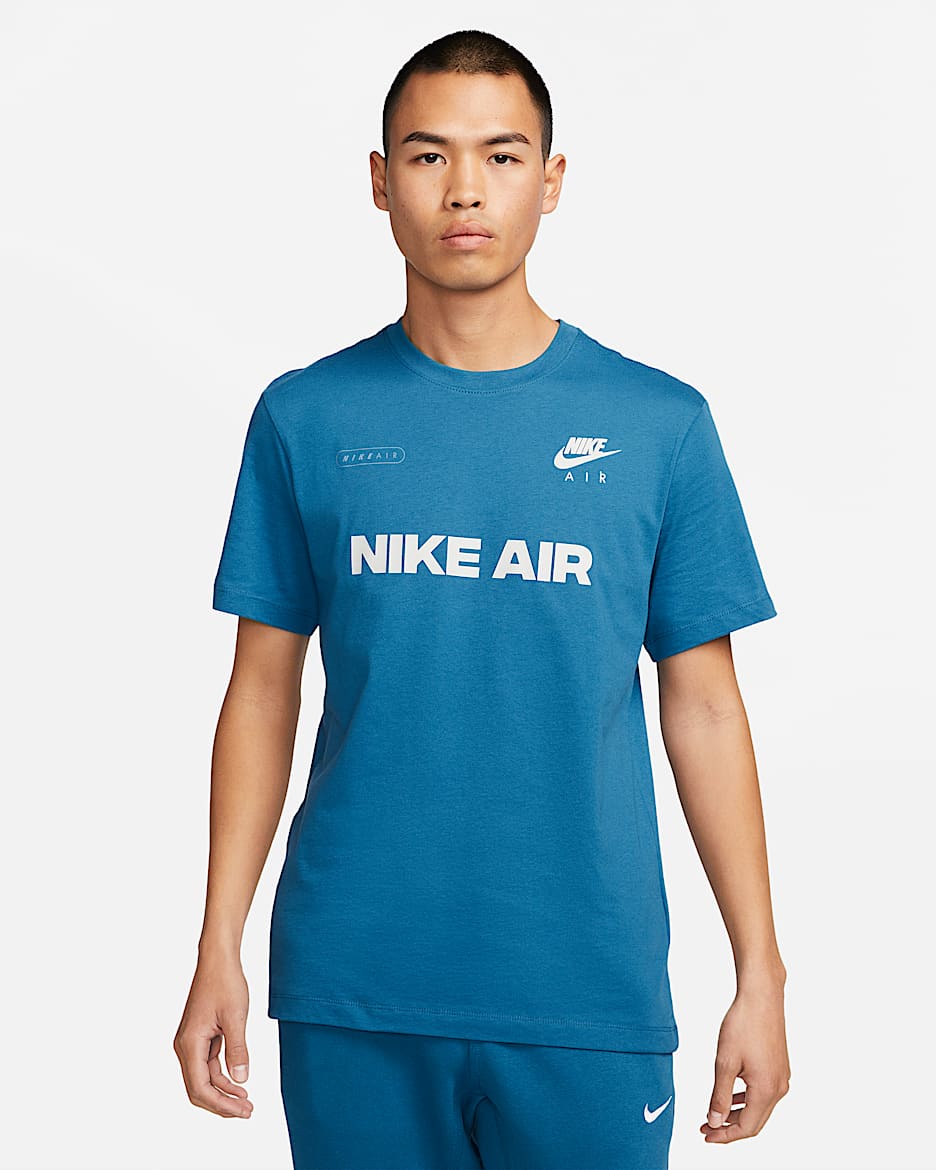 ナイキ エア メンズ Tシャツ - ダークマリーナブルー