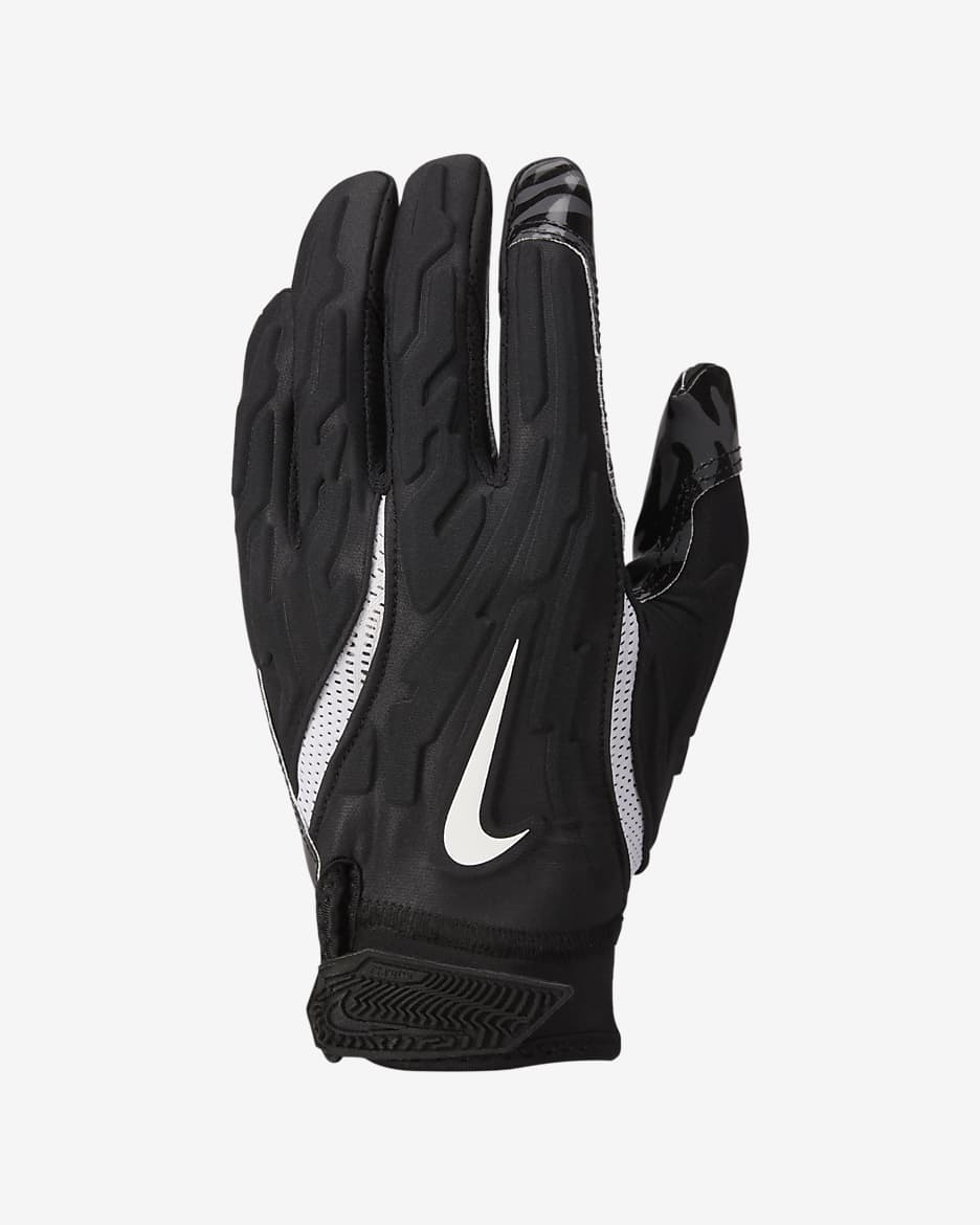 Guantes de fútbol americano Nike Superbad (1 par) - Negro