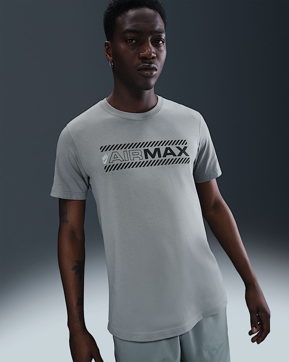 T-shirt Nike Air Max för män - Cool Grey