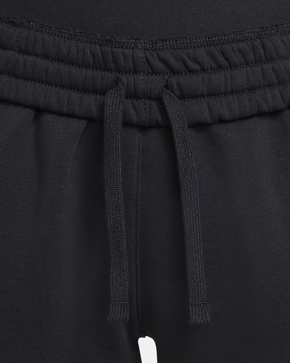 Cargo kalhoty Nike Sportswear Club Fleece pro větší děti - Černá/Černá/Bílá