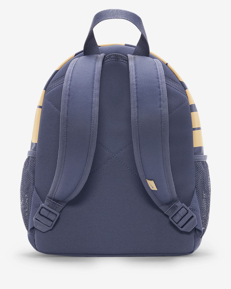 Nike Brasilia JDI Kids' Mini Backpack (11L) - Diffused Blue/Cobalt Bliss/Pale Vanilla