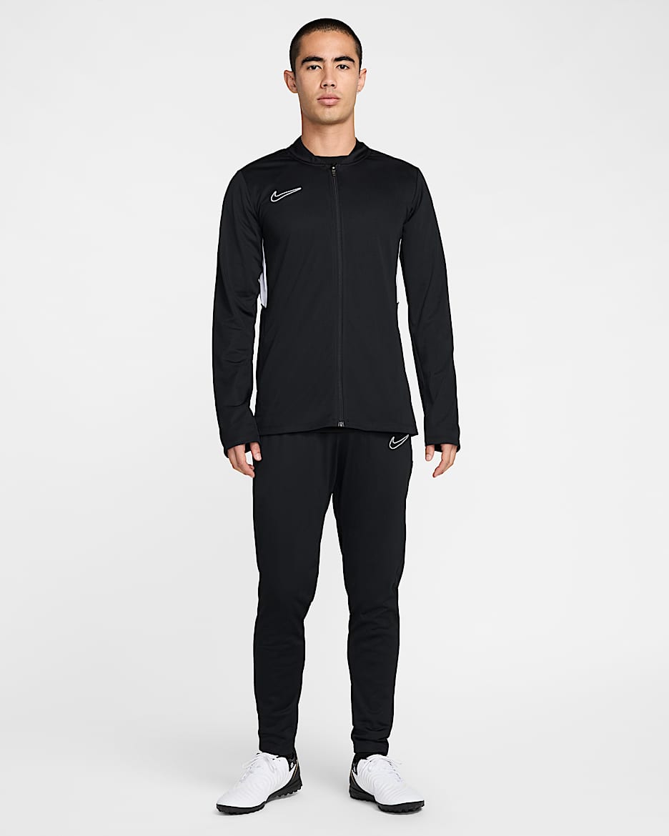 Nike Academy Men's Dri-FIT Football Tracksuit - Black/White/White