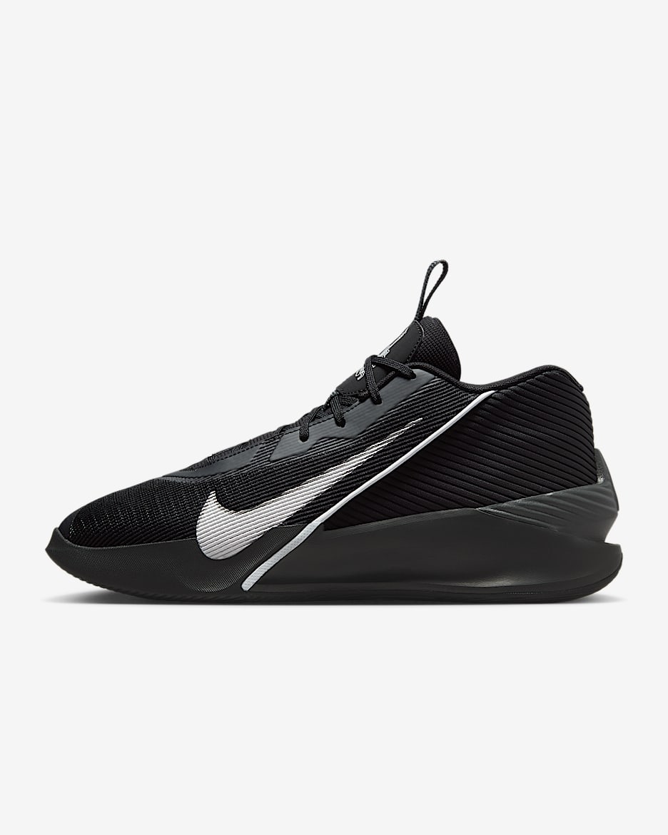 Nike G.T. Jump Academy EP Basketball Shoes - Black/Metallic Silver/White