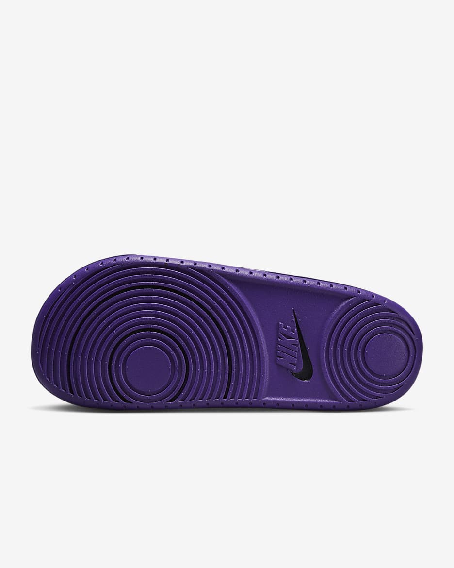 Nike Offcourt (LSU) Slide - Black/Court Purple/University Gold