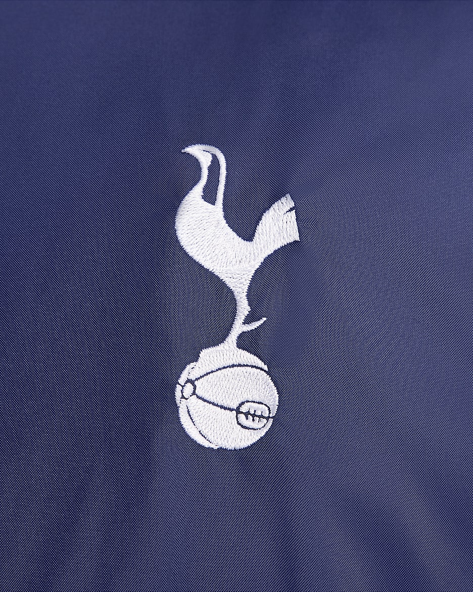 Fato de treino de futebol entrançado com capuz Nike Tottenham Hotspur para homem - Azul Binary/Varsity Maize/Branco