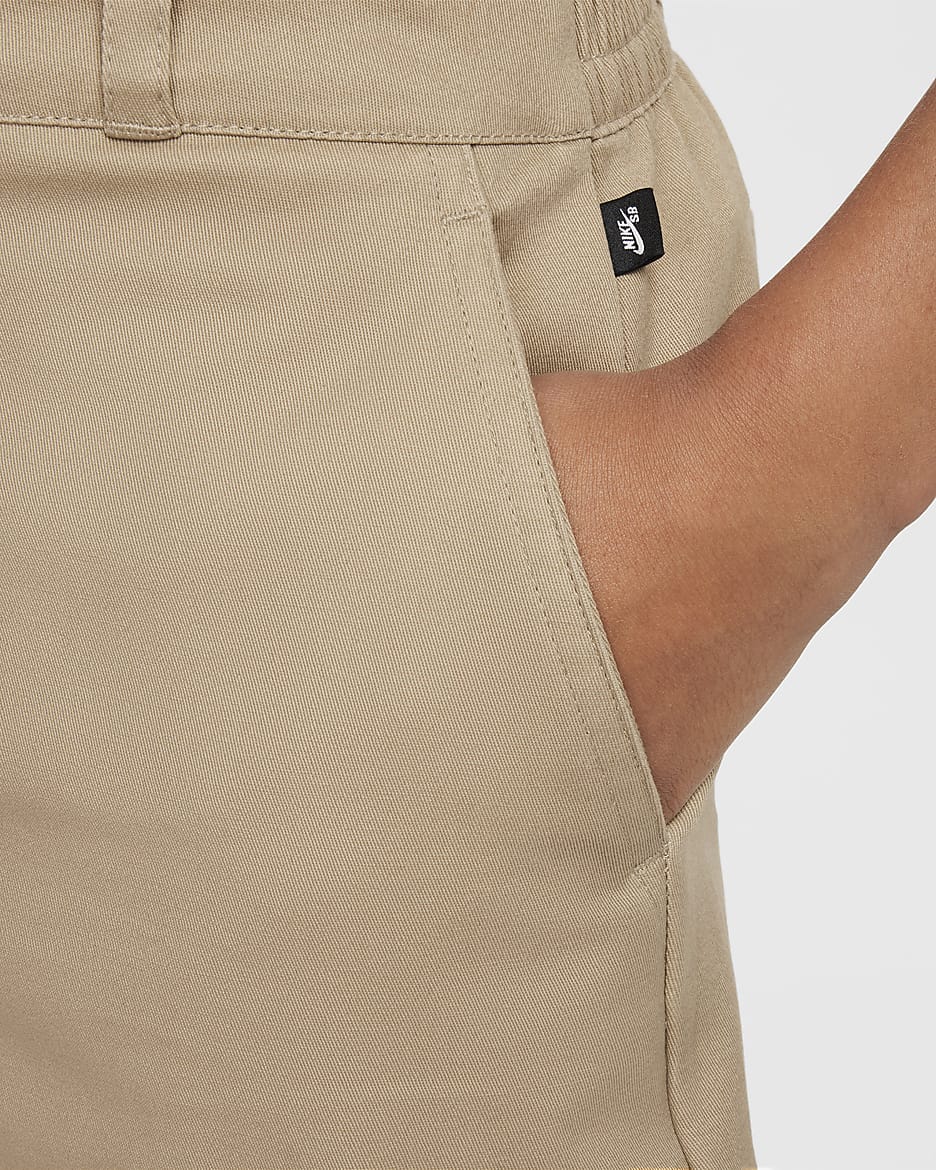 Pantaloni chino da skateboard Nike SB – Ragazzo/a - Khaki/Light Orewood Brown