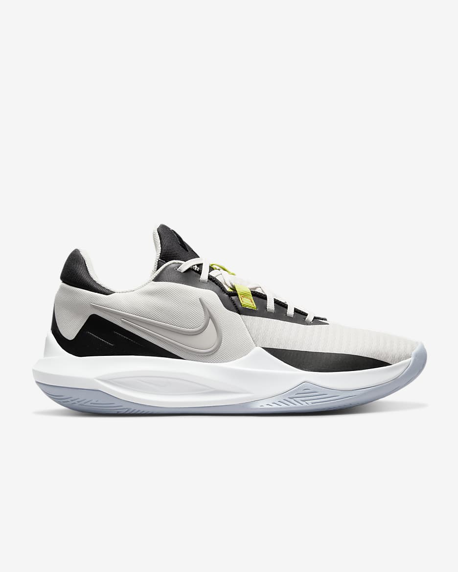 Nike Precision 6 Basketball Shoes - Phantom/Black/Atomic Green/Light Iron Ore