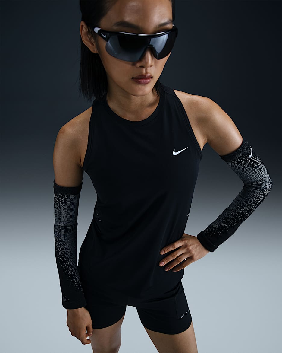 Nike Swift Women's Dri-FIT Running Tank Top - Black