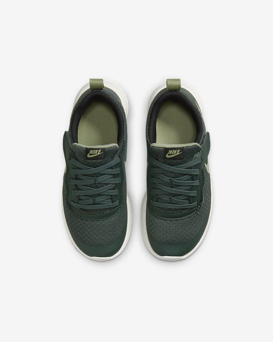 Nike Tanjun EasyOn Younger Kids' Shoes - Vintage Green/Team Best Grey/Sail/Oil Green