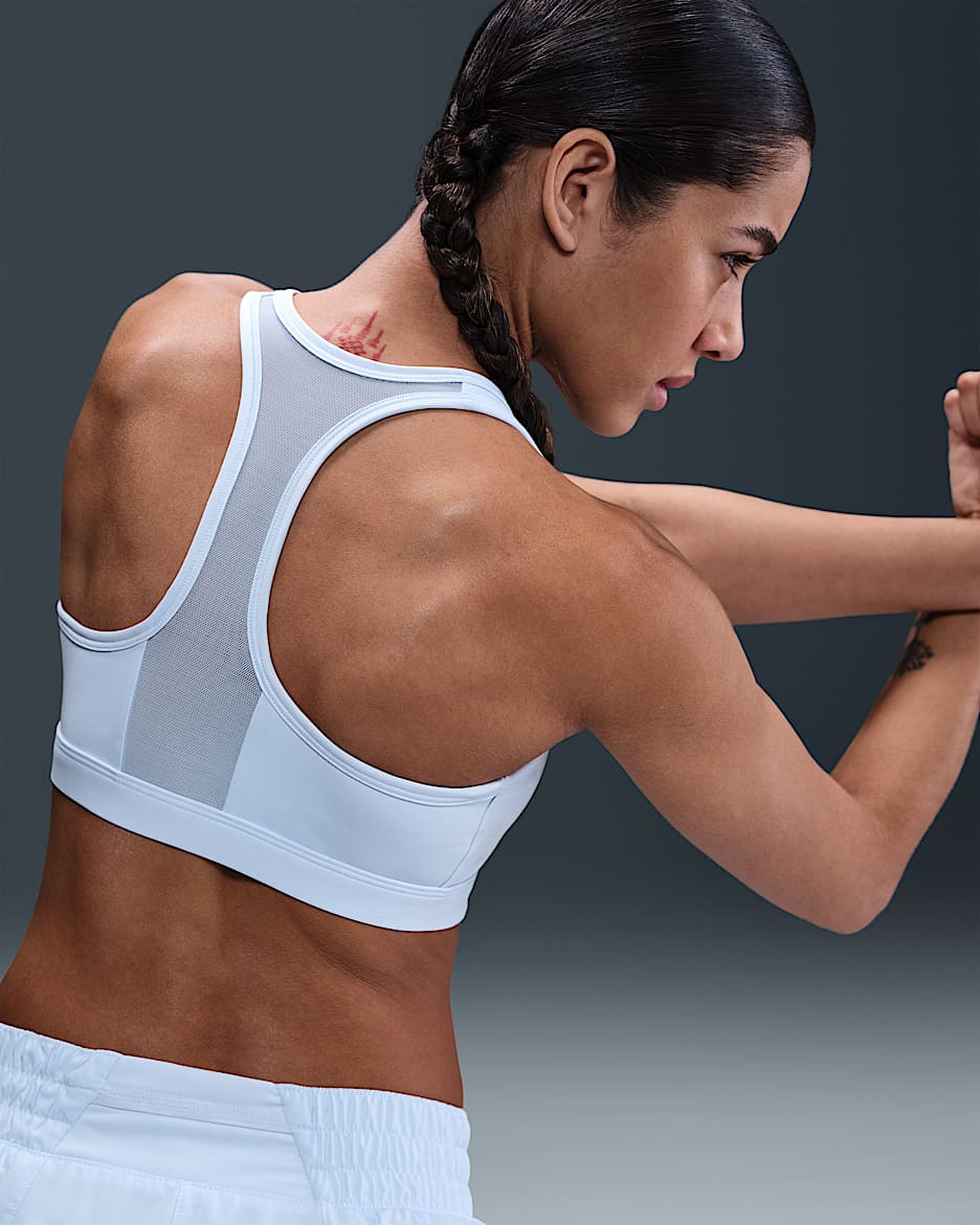 Nike Swoosh Front Zip Women's Medium-Support Padded Sports Bra