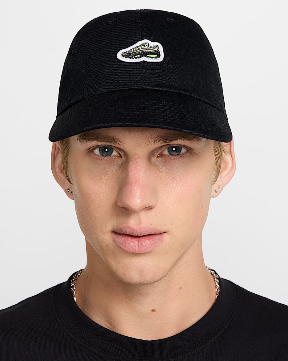 Gorra sin estructura Nike Club - Negro