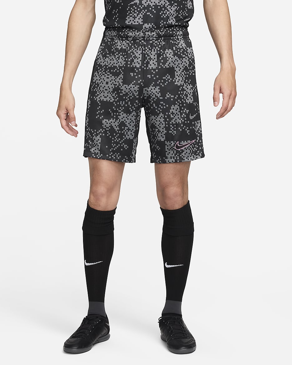 Nike Academy Pro Men's Dri-FIT Soccer Shorts - Iron Grey/Black/Black/Black