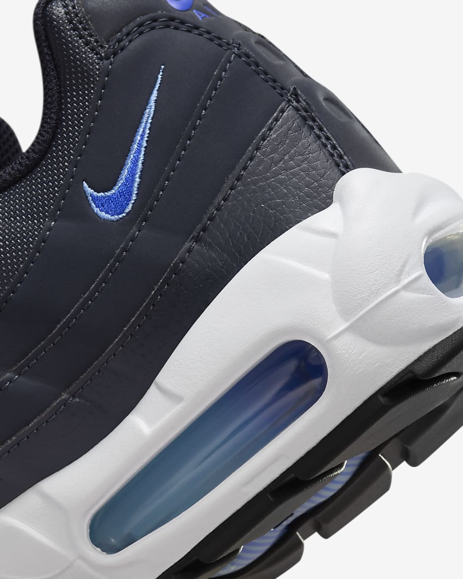 Nike Air Max 95 Herrenschuh - Dark Obsidian/University Blue/Weiß/Racer Blue