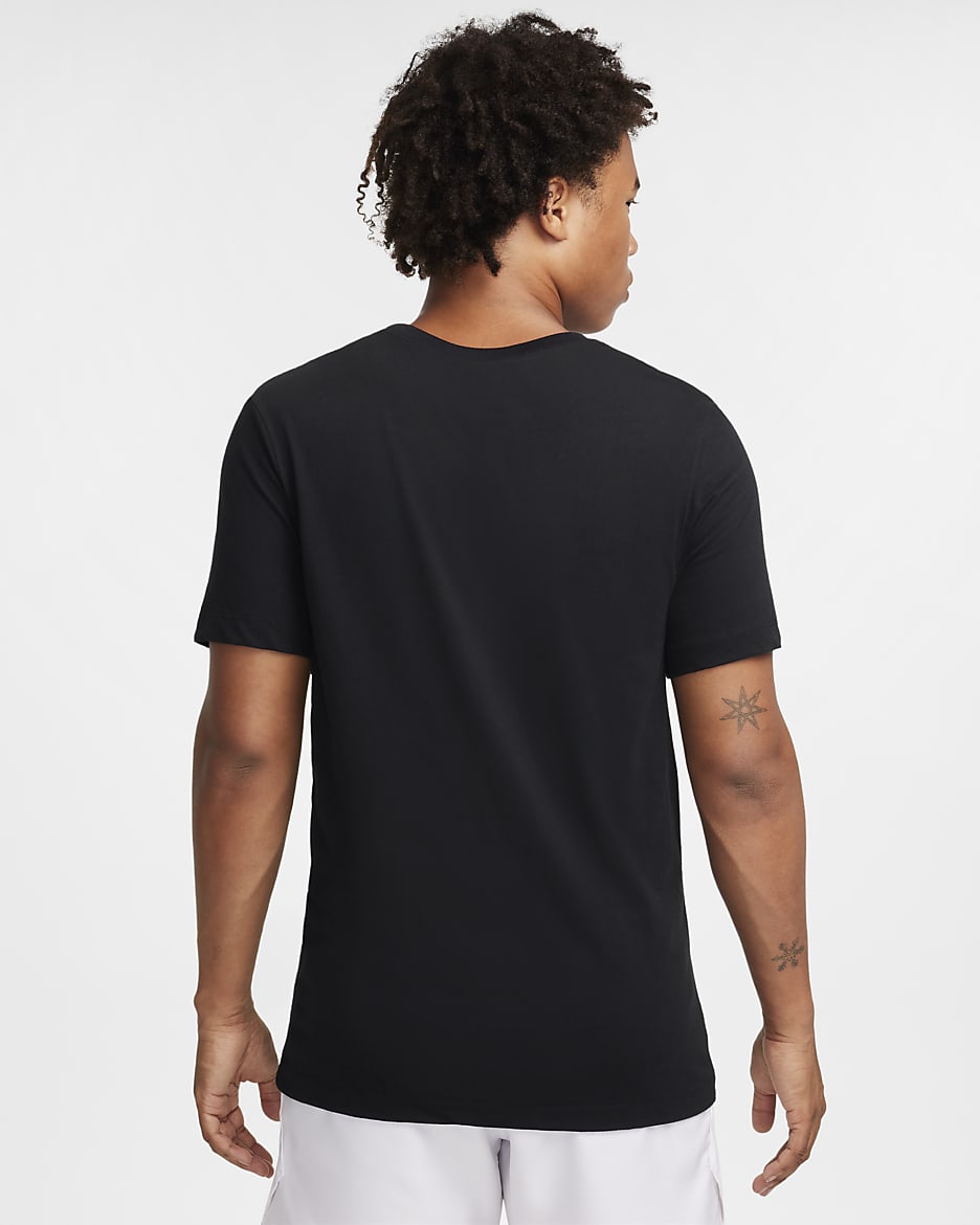 NikeCourt Rafa Dri-FIT Tennis-T-Shirt für Herren - Schwarz