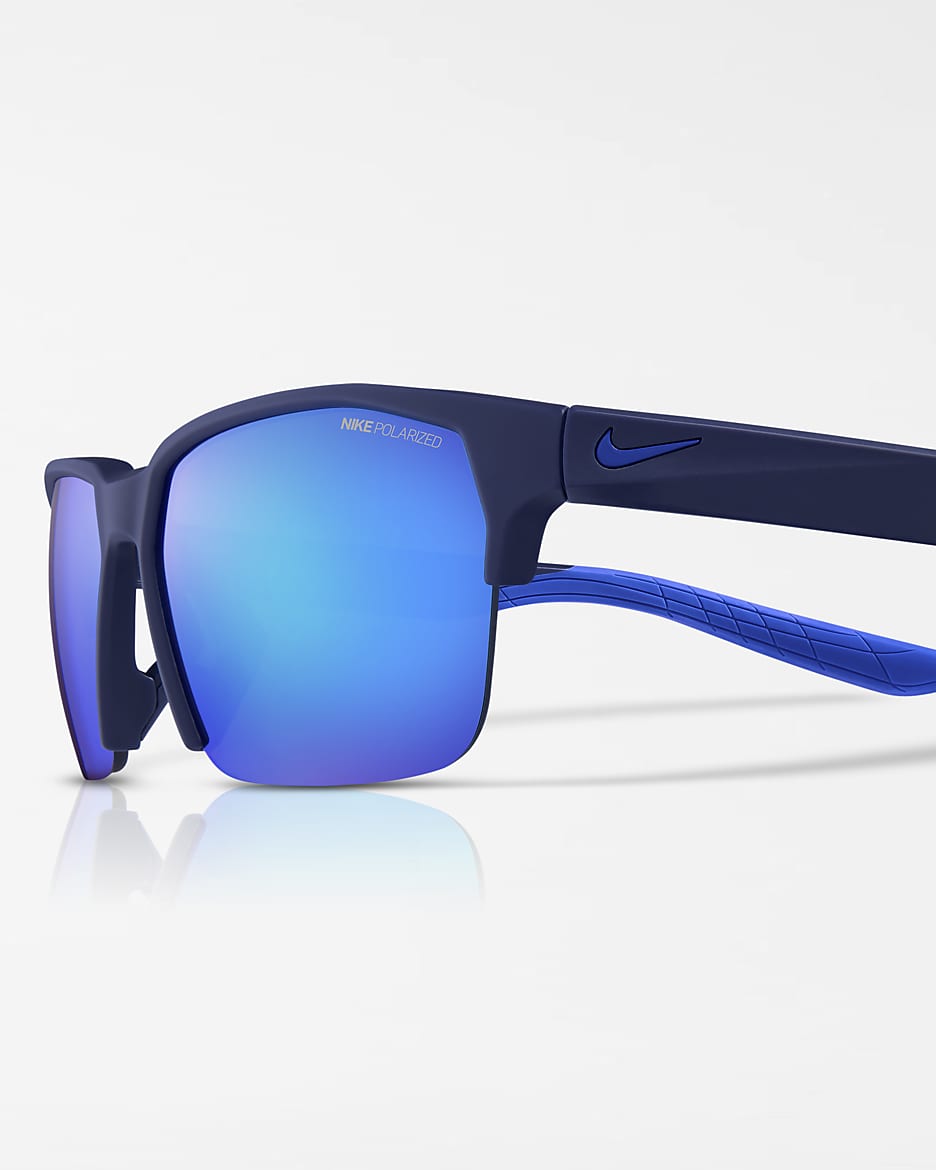 Nike Maverick Free Polarized Sunglasses - Midnight Navy/Racer Blue