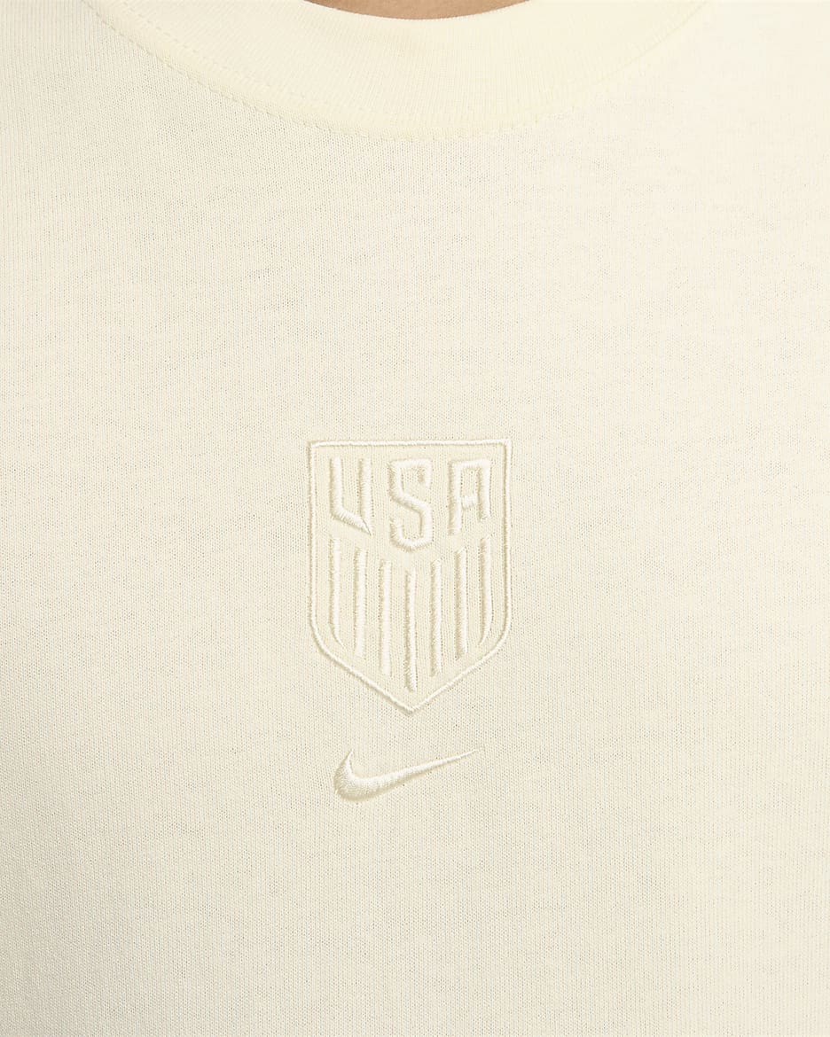 USMNT Men's Nike Soccer Max90 T-Shirt - Coconut Milk