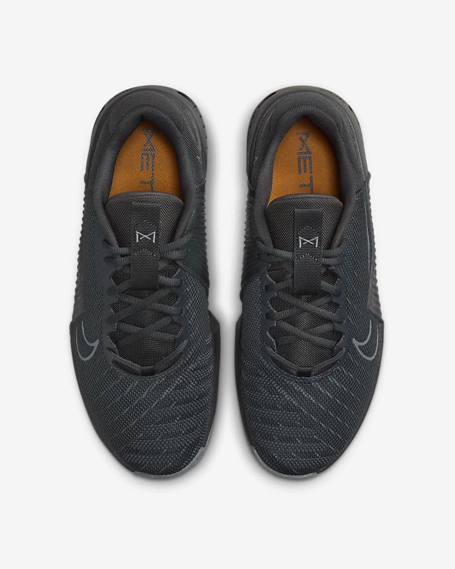 Chaussure d'entraînement Nike Metcon 9 pour homme - Dark Smoke Grey/Monarch/Smoke Grey