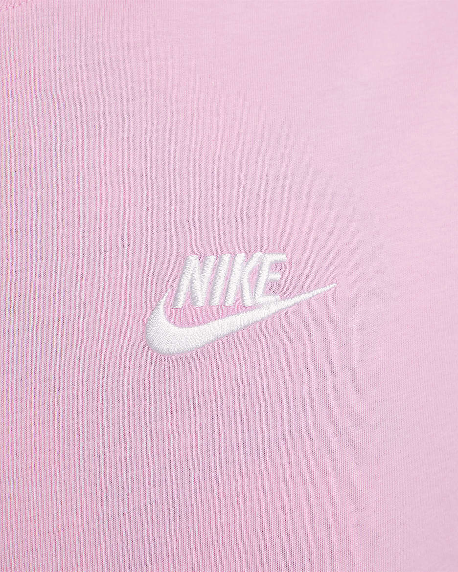 Nike Sportswear Club Men's T-Shirt - Pink Rise