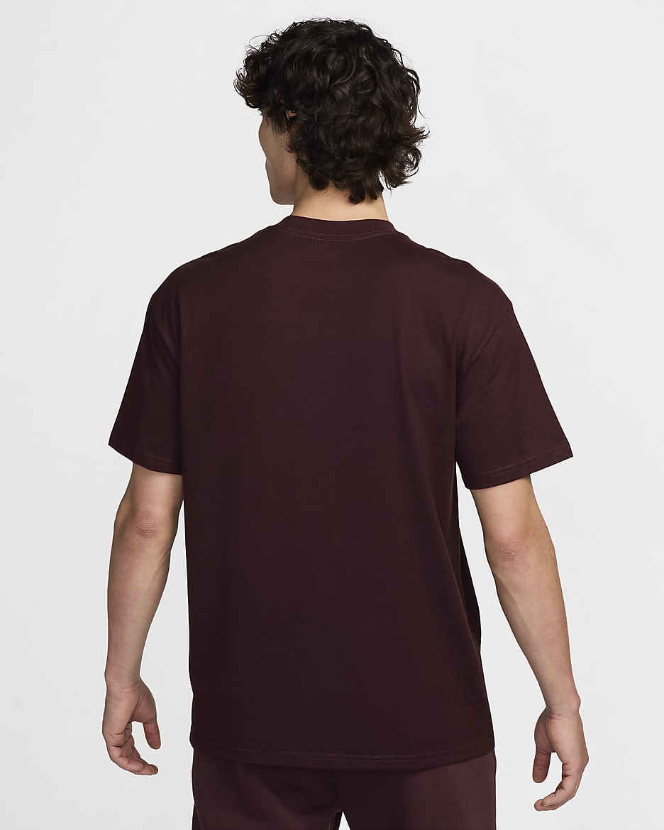 Nike Sportswear Men's Max90 T-Shirt - Burgundy Crush