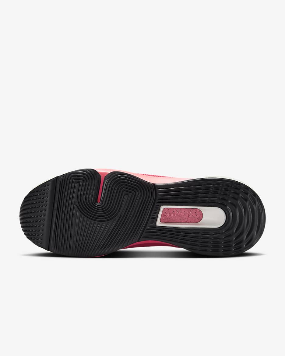 Calzado de entrenamiento para mujer Nike Versair - Rosa margarita/Negro/Vela/Ponche cálido