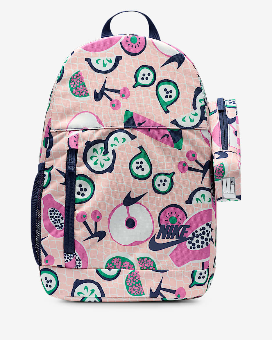 Mochila para niños talla grande (20 L) Nike Elemental - Coral lavado/Azul marino medianoche/Azul marino medianoche