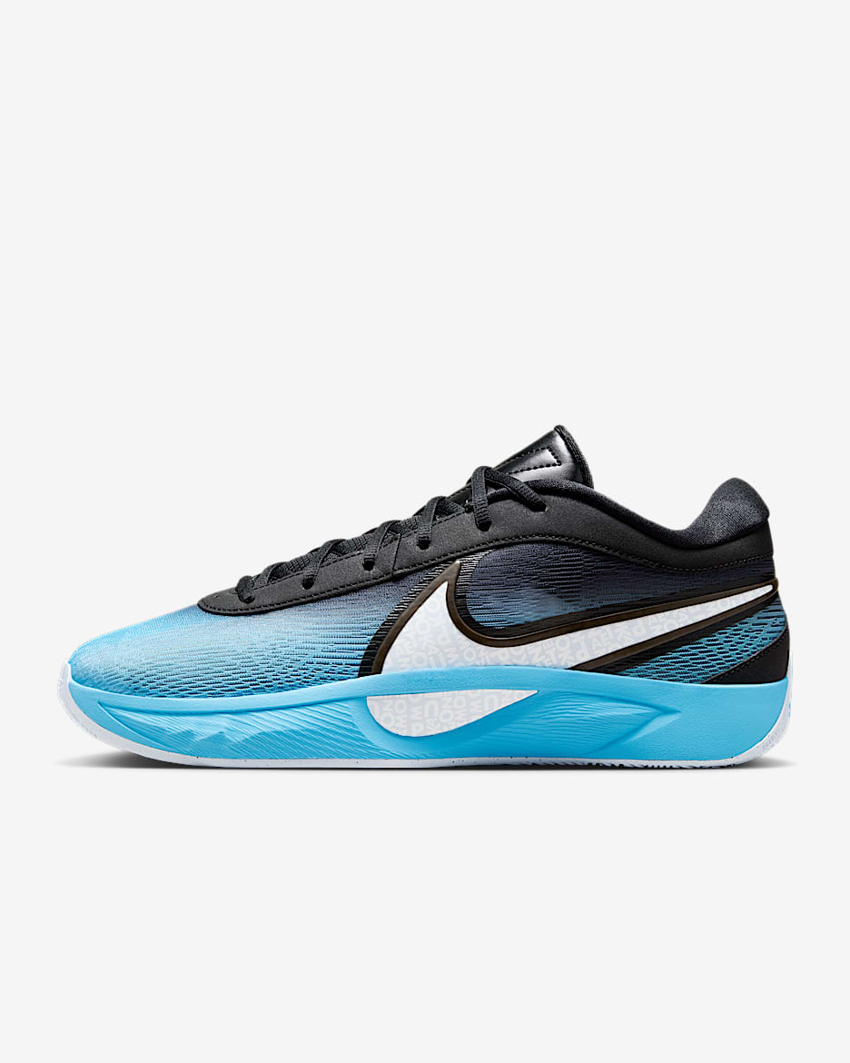 Giannis Freak 6 'Christmas' Basketball Shoes - Black/Blue Tint/White/Baltic Blue