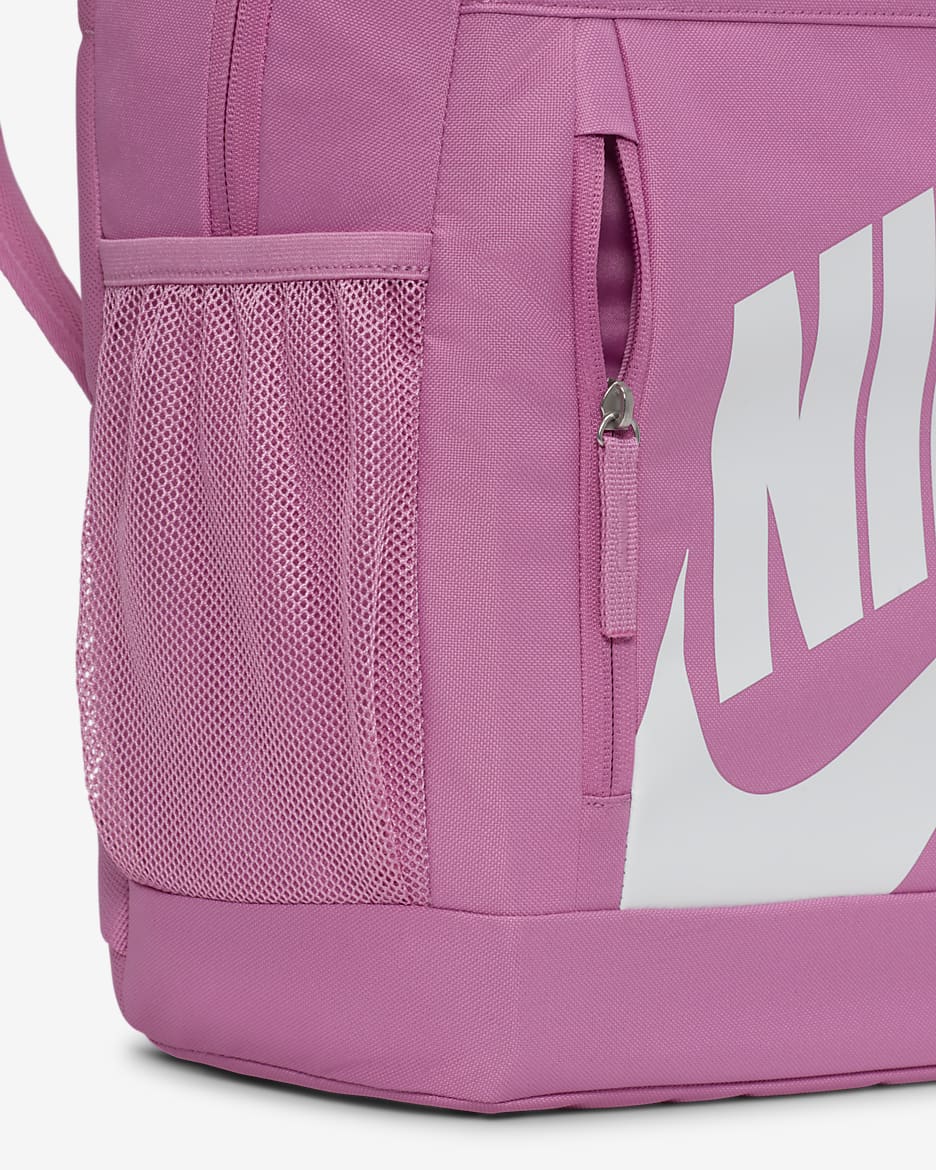 Plecak dziecięcy Nike (20 l) - Magic Flamingo/Magic Flamingo/Biel