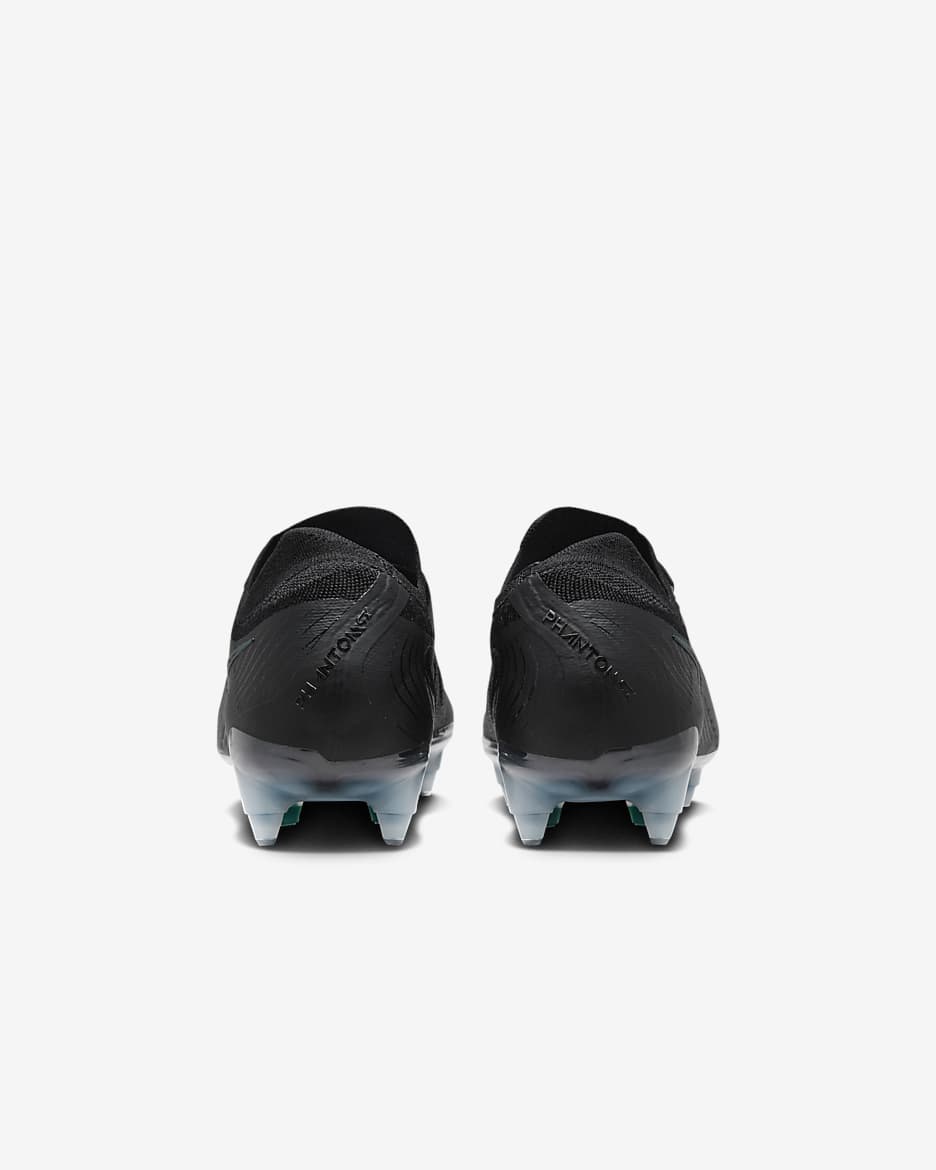 Nike Phantom GX 2 Elite Botas de fútbol de perfil bajo SG - Negro/Deep Jungle/Negro