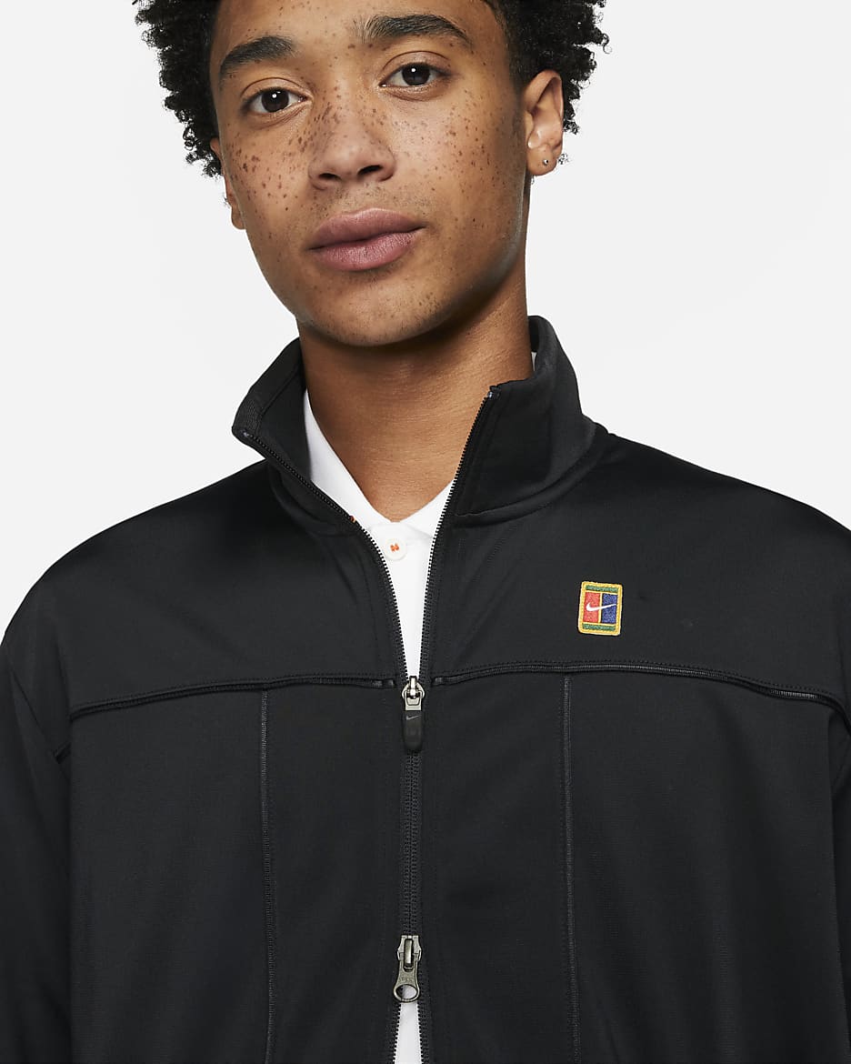 NikeCourt Men's Tennis Jacket - Black