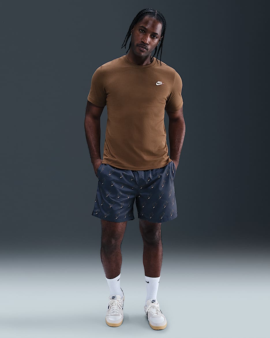 Nike Club Men's Flow Shorts - Thunder Blue