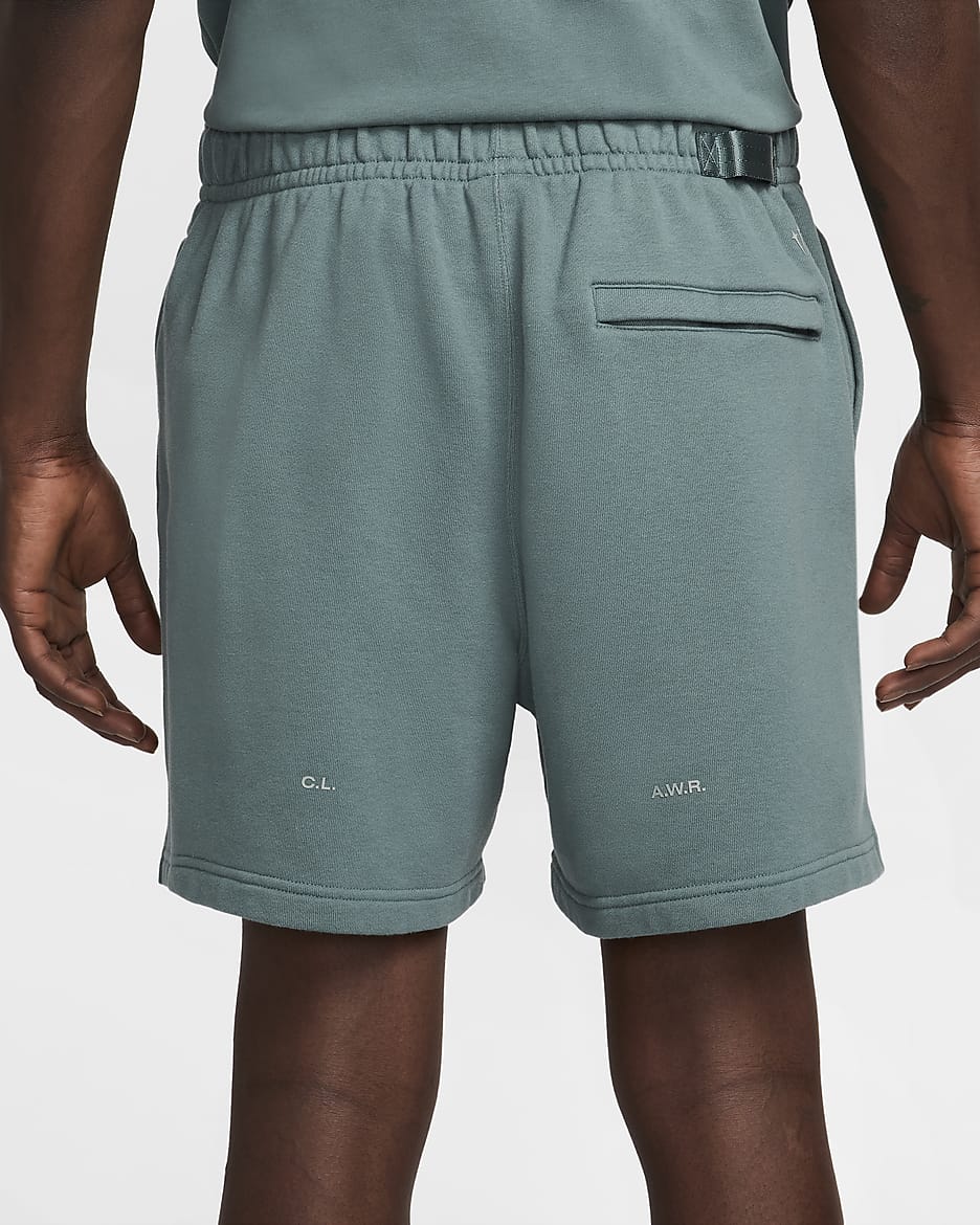 NOCTA Cardinal Fleeceshorts - Mineral Slate/Faded Spruce/Mica Green