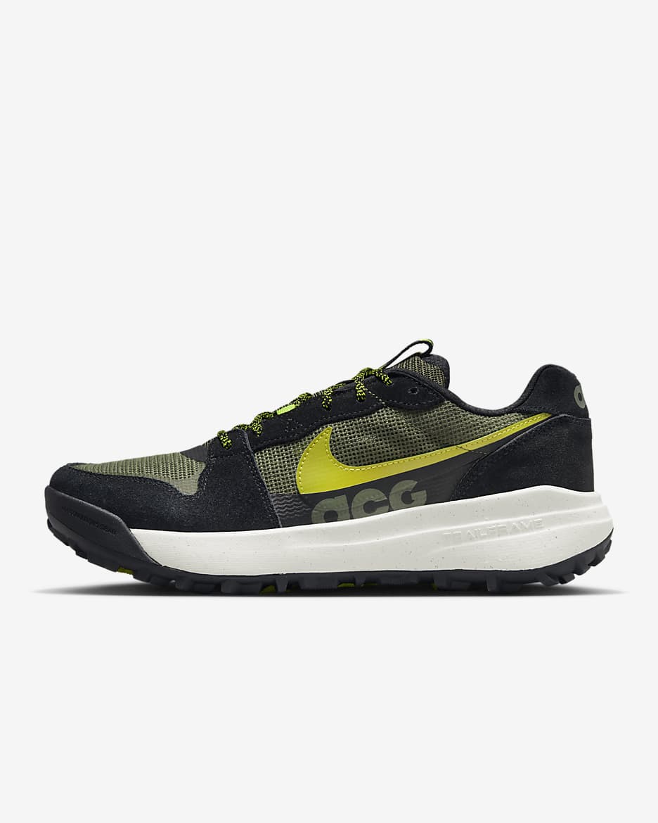 Chaussure Nike ACG Lowcate - Cargo Khaki/Noir/Bright Cactus/Moss