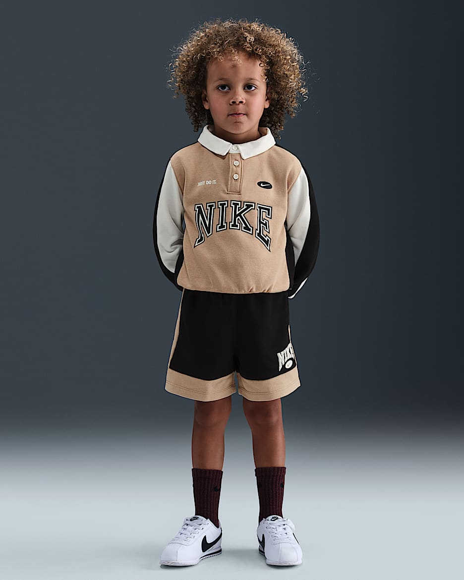 Nike Game Day Essentials Toddler French Terry Shorts - Black