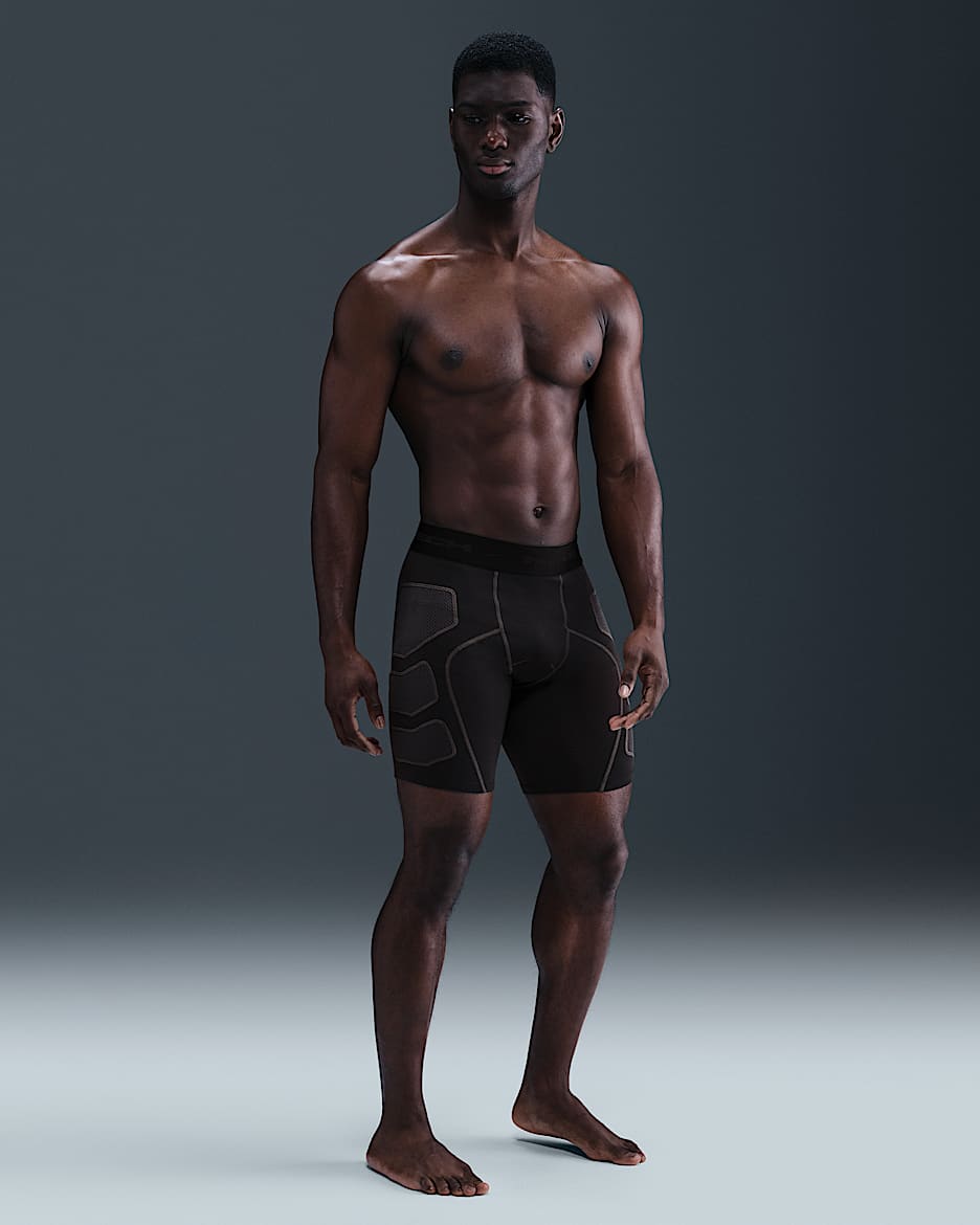 Nike Tech Men's Dri-FIT Base Layer Short - Black/Anthracite/Anthracite/Black