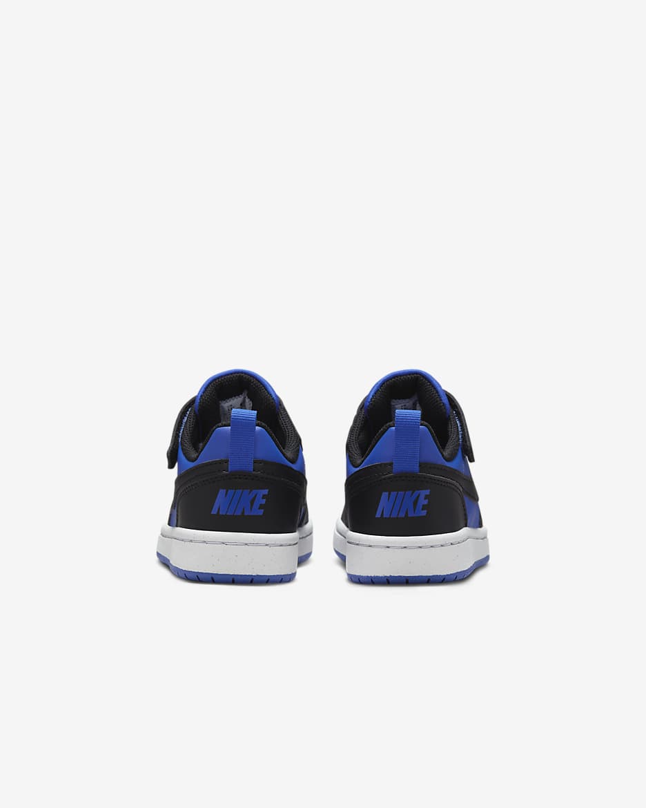 Nike Court Borough Low Recraft Younger Kids' Shoes - Game Royal/White/Black