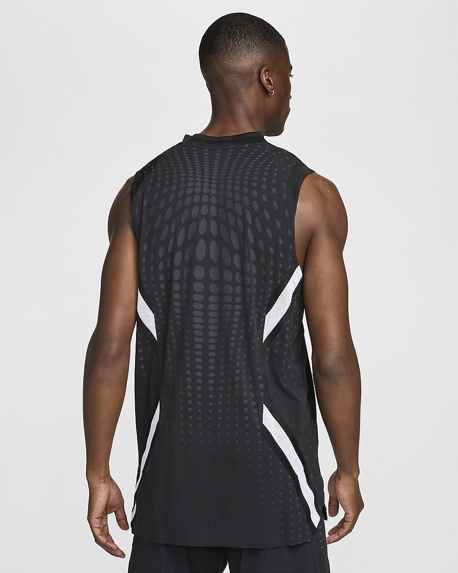 Nike Dri-FIT ADV basketdrakt til herre - Svart/Anthracite/Hvit