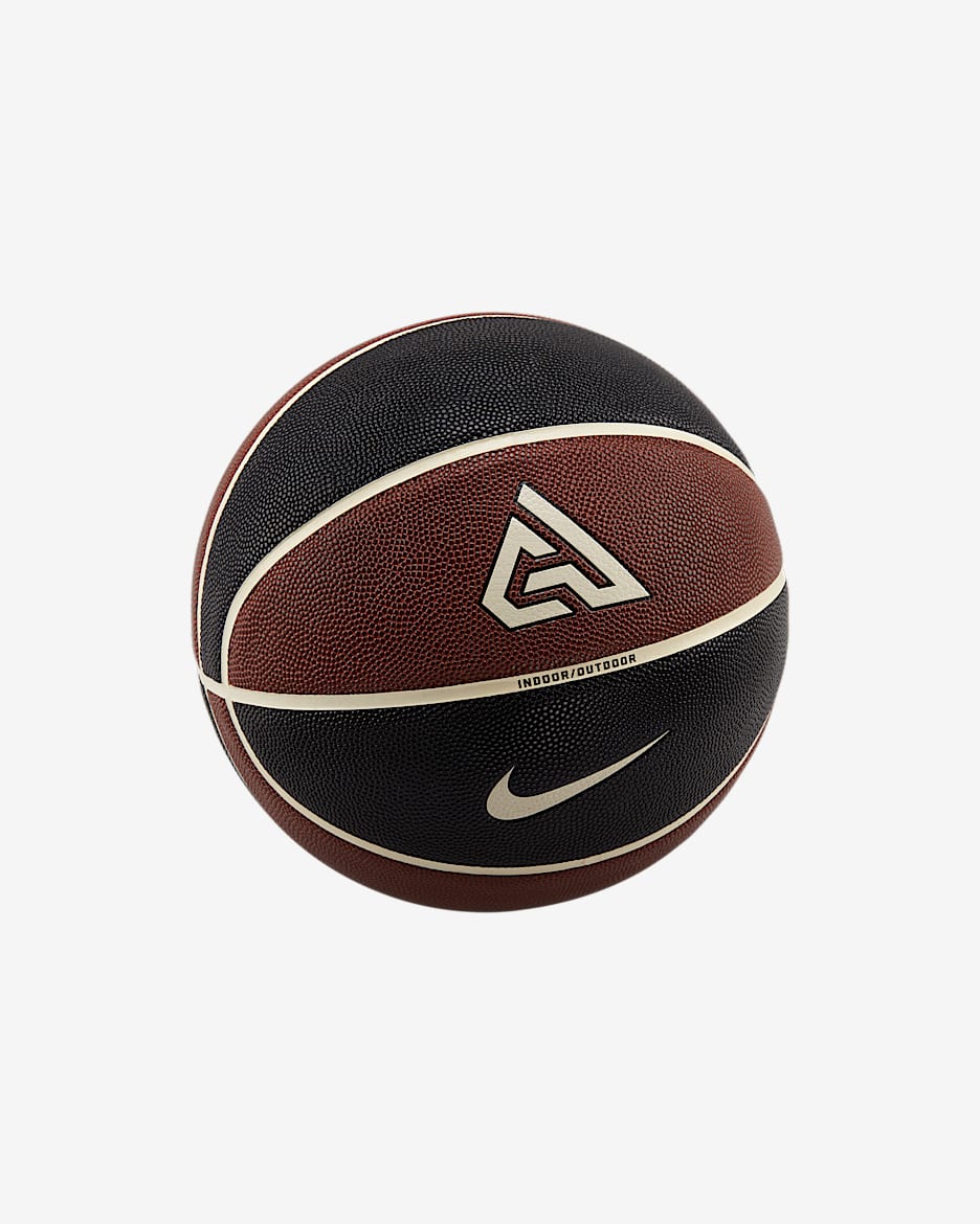 Giannis All Court 8P Basketball - Amber/Sail/Black