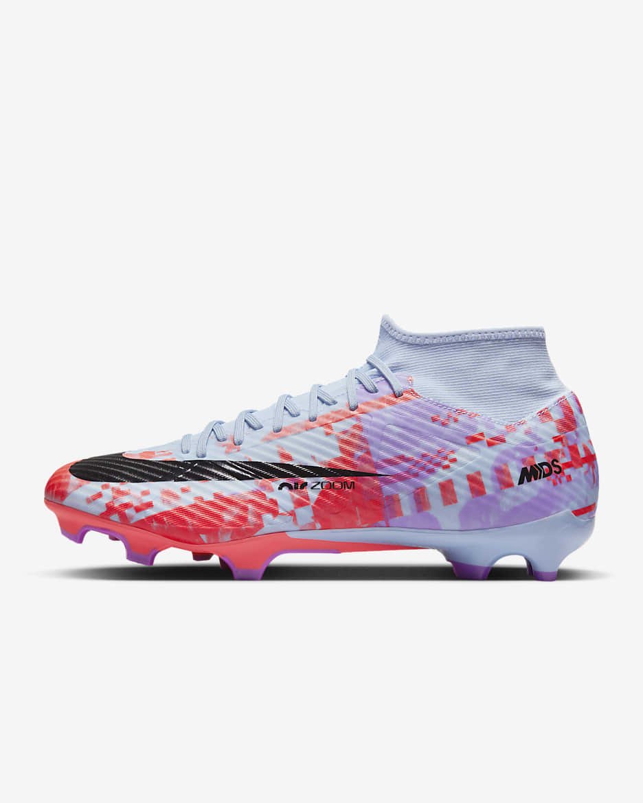 รองเท้าสตั๊ดฟุตบอลสำหรับหลายพื้นผิว Nike Zoom Mercurial Dream Speed Superfly 9 Academy MG - Cobalt Bliss/Fuchsia Dream/Hot Punch/ดำ