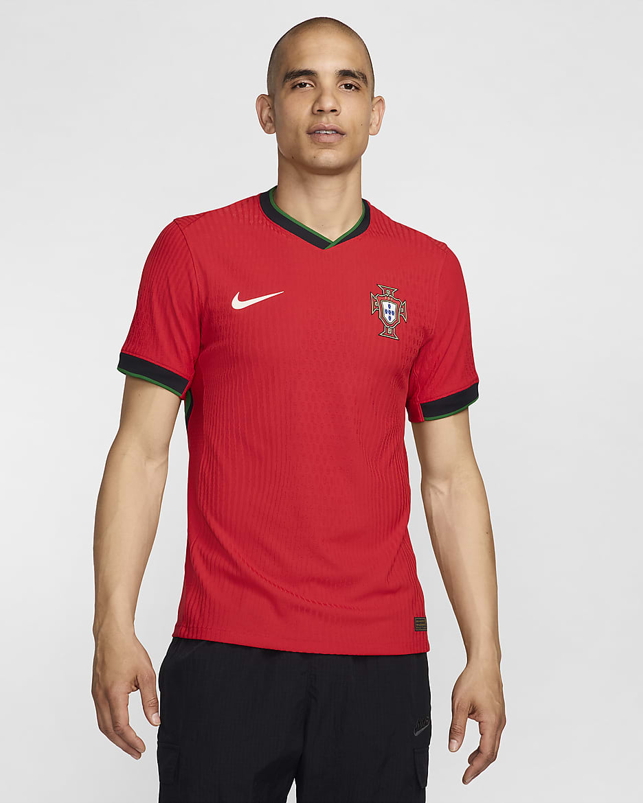 Primera equipació Match Portugal (selecció masculina) 2024/25 Samarreta de futbol Authentic Nike Dri-FIT ADV - Home - University Red/Pine Green/Pitch Blue/Sail