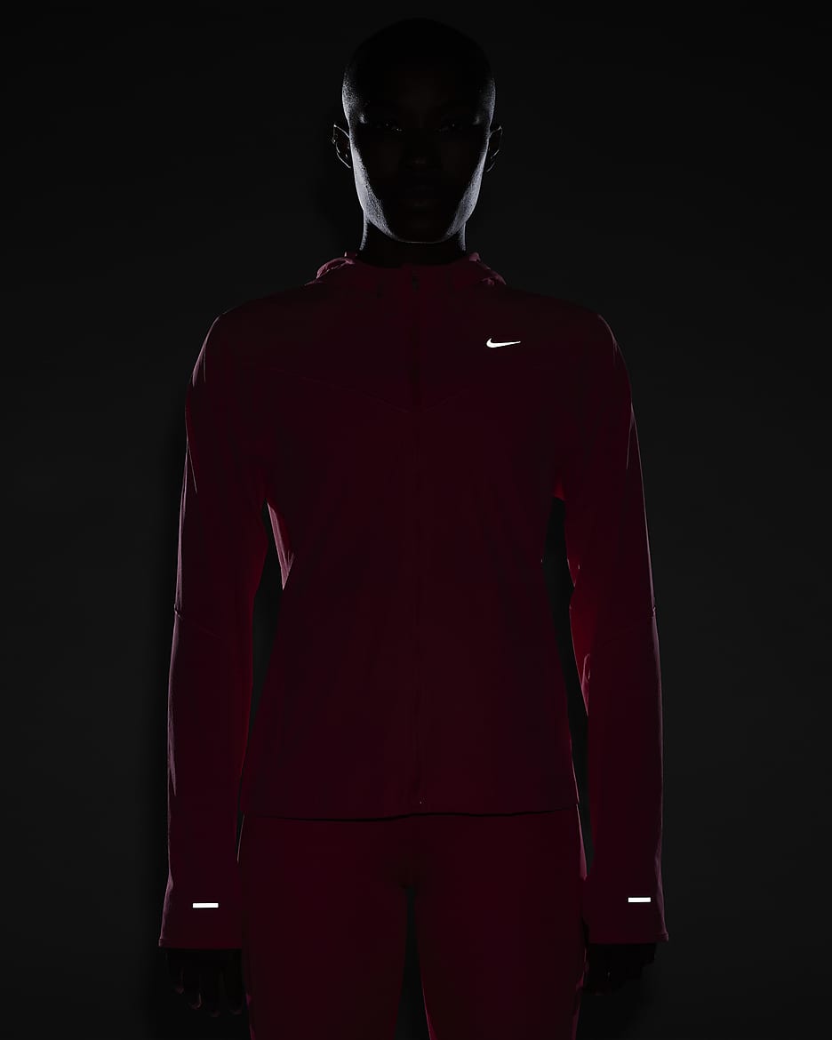 Veste de running Nike Swift UV pour femme - Aster Pink